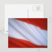 オーストリア国旗 ポストカード (正面/裏面)