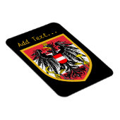 オーストリア国旗 マグネット (右側)