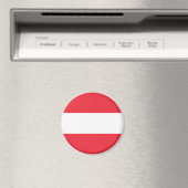 オーストリア国旗 マグネット (インサイチュ (食洗機))