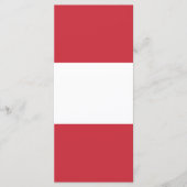 オーストリア国旗 メニュー (正面)