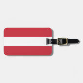 オーストリア国旗 ラゲッジタグ (正面横)