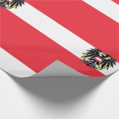 オーストリア国旗 ラッピングペーパー (角)