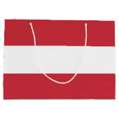 オーストリア国旗 ラージペーパーバッグ (裏面)