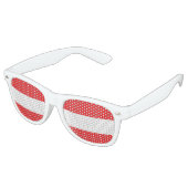 オーストリア国旗 レトロサングラス (アングル)