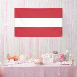 オーストリア国旗 横断幕