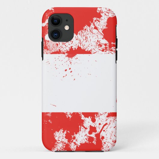 オーストリア国旗 Case-Mate iPhoneケース (裏面)