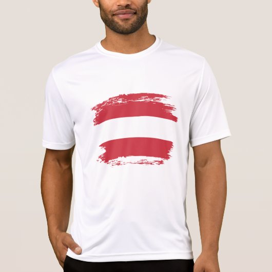 オーストリア国旗 Tシャツ (正面)