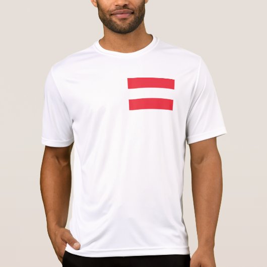 オーストリア国旗 Tシャツ (正面)