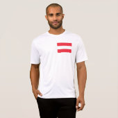 オーストリア国旗 Tシャツ (正面フル)