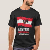 オーストリア国旗Tシャツオーストリア独立 Tシャツ (正面)