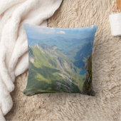 オーストリア山脈 クッション (ブランケット)