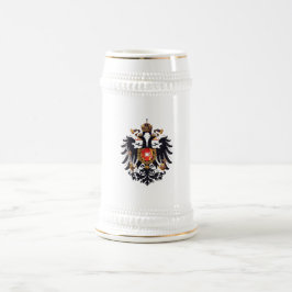 オーストリア帝国の紋章 ビールジョッキ