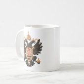 オーストリア帝国鷲紋章 コーヒーマグカップ (正面左)