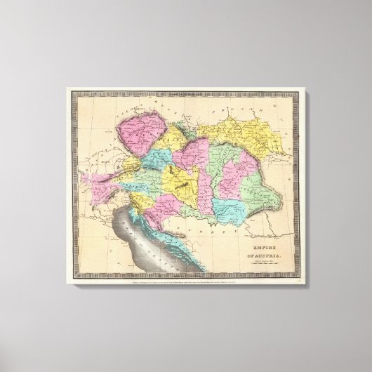 オーストリア帝国 キャンバスプリント (正面)