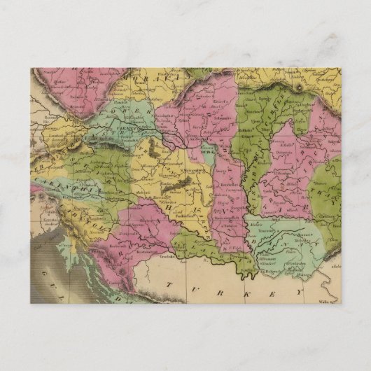 オーストリア帝国 ポストカード (正面)