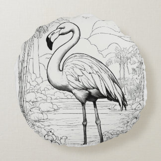 オーストリア枕 ラウンドクッション