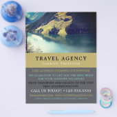 オーストリア湖旅行代理店広告のフライヤー チラシ (シングル)