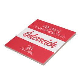 オーストリア独立記念日オーストリア国旗 タイル