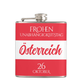 オーストリア独立記念日オーストリア国旗 フラスク