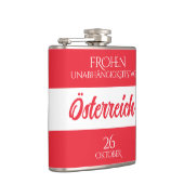 オーストリア独立記念日オーストリア国旗 フラスク (右)