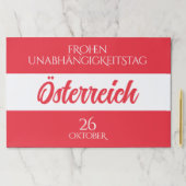 オーストリア独立記念日オーストリア国旗 ペーパーパッド (インサイチュ)