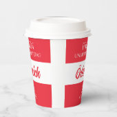 オーストリア独立記念日オーストリア国旗 紙コップ (左)