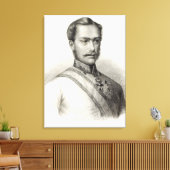 オーストリア皇帝フランツ・ジョセフ1世 キャンバスプリント (インサイチュ (リビング))