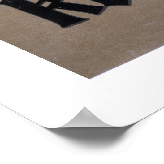 オーストリア第5次戦争融資(白) ポスター (角)