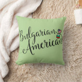 オーストリア系アメリカ人の絡み合ったハートズスロークッション クッション (ブランケット)