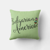 オーストリア系アメリカ人の絡み合ったハートズスロークッション クッション (裏面)