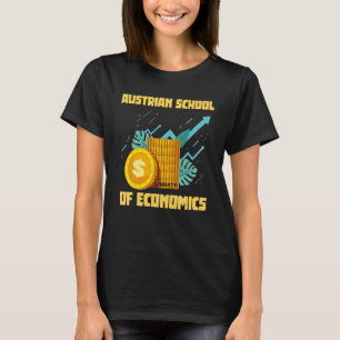 オーストリア経済資本主義 Tシャツ