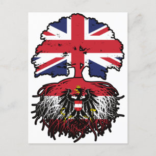 オーストリア英国イギリス統一されたイギリス ポストカード