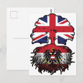 オーストリア英国イギリス統一されたイギリス ポストカード (正面/裏面)