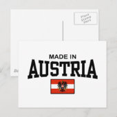 オーストリア製 ポストカード (正面/裏面)