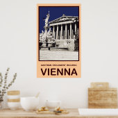 オーストリア議会建物ウィーン ポスター (キッチン)