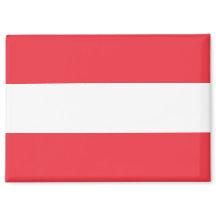 オーストリア長方形磁石国旗