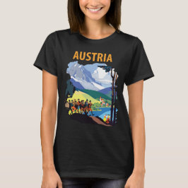 オーストリア音楽オーケストラ アルプストラベル Tシャツ