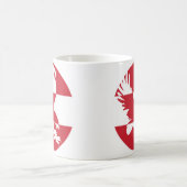 オーストリア黒鷲オーストリア国立動物国旗 コーヒーマグカップ (中央)