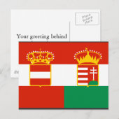 オーストリア1869 1918，ハンガリー ポストカード (正面/裏面)