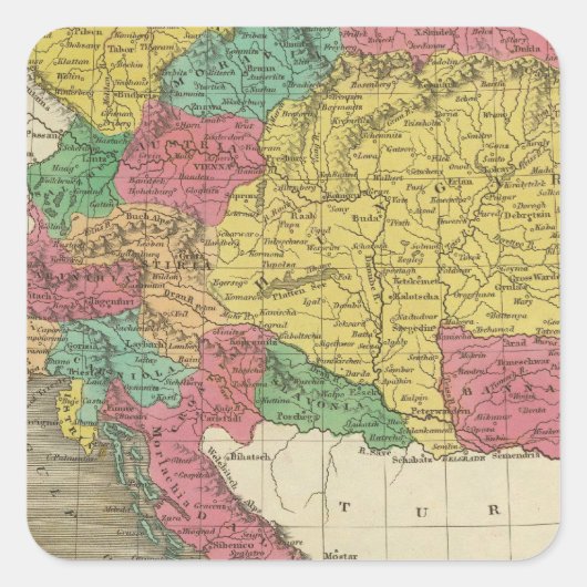 オーストリア2 スクエアシール (正面)