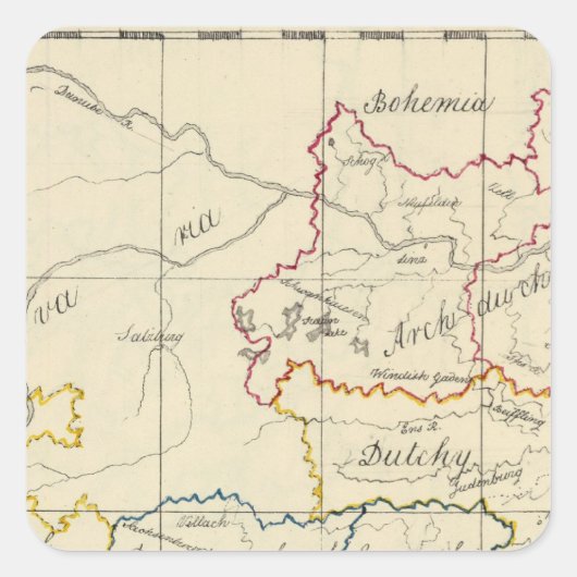 オーストリア5 スクエアシール (正面)