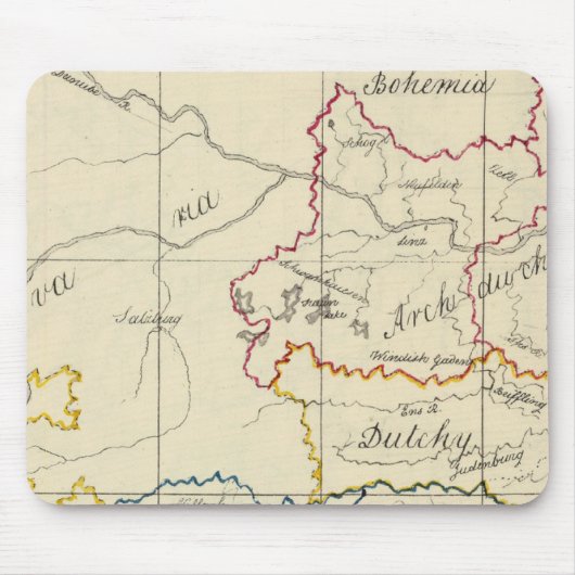 オーストリア5 マウスパッド (正面)