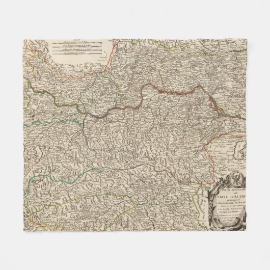 オーストリア6 フリースブランケット (正面(横))