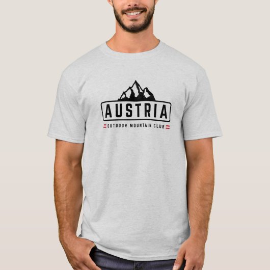 オーストリア アウトドア Tシャツ (正面)