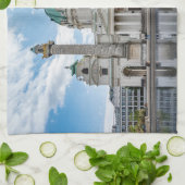 オーストリア・ウィーンのカールスカーシュ キッチンタオル (折り畳み)