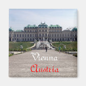 オーストリア,ウィーンの宮殿 マグネット (正面)