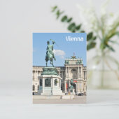 オーストリア，ウィーンの建築 ポストカード (スタンド正面)