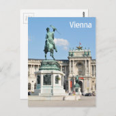 オーストリア，ウィーンの建築 ポストカード (正面/裏面)