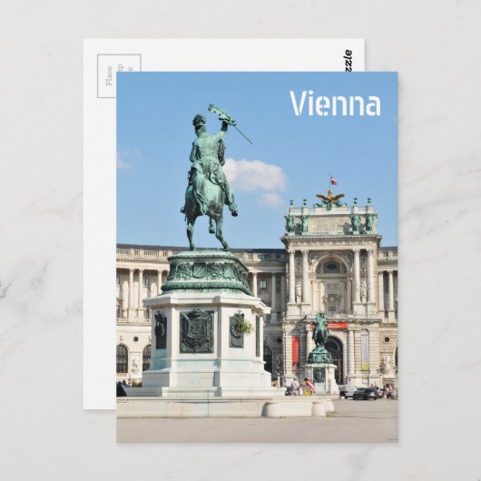 オーストリア,ウィーンの建築 ポストカード (正面/裏面)
