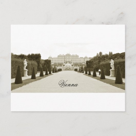 オーストリア,ウィーンの建築 ポストカード (正面)
